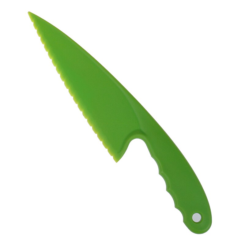 Cake Knife Kitchen Safety Cooking Children Practice Knives Plastic Serrated Baking Bread Kids Knife Vegetable Salad