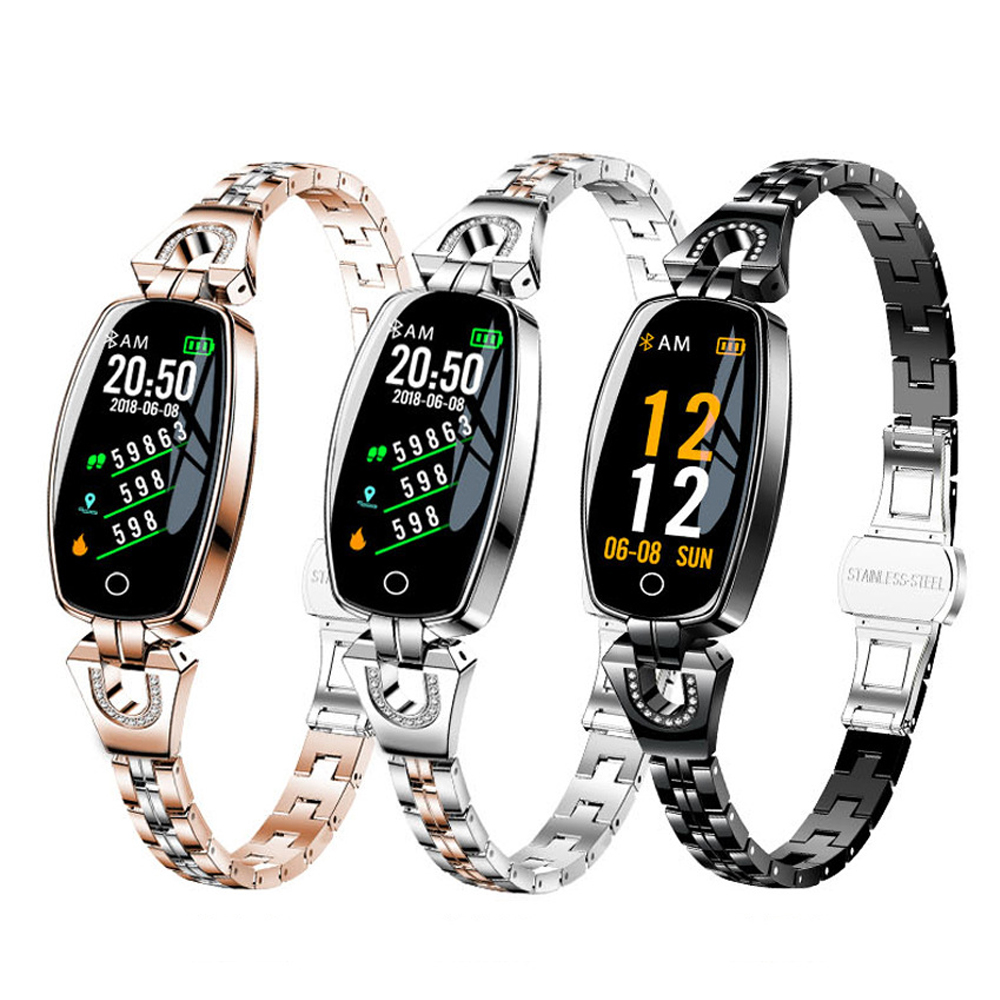 Smart Watch Women Full Touch Waterproof Blood Pressure Monitor For Android IOS Women Heart Rate Fitness Tracker Women Smartwatch