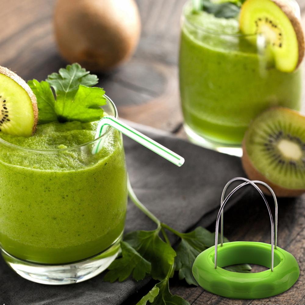 Kiwi Fruit Divider Kiwi Fruit Peeling Cutter Fruit Coring Digger Kitchen Gadget ABS+Stainless steel Humanize , convenient