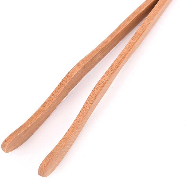 Houten voedselklemmen toasttang broodrooster spekklem suiker ijs thee tang salade keukenklemgereedschap