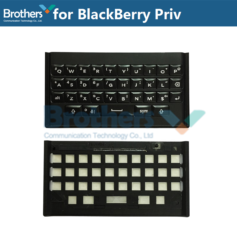 Toetsenbord Voor Blackberry Priv Toetsenbord Button Voor Blackberry Priv Reparatie Deel Telefoon Vervangende Onderdelen Zwart 1 Stuks Aaa Originele Top