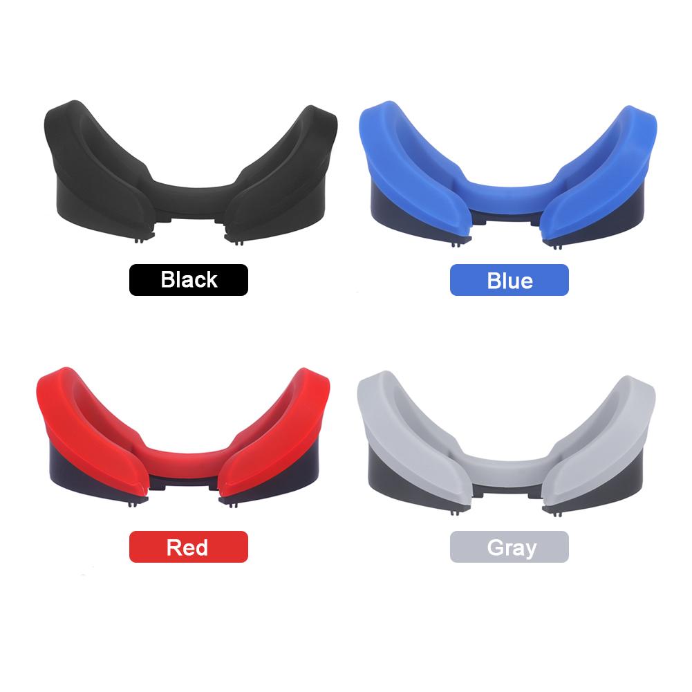Funda de silicona para mascarilla facial para Oculus Rift S mascarillas faciales protectoras accesorios de cubierta cómodos