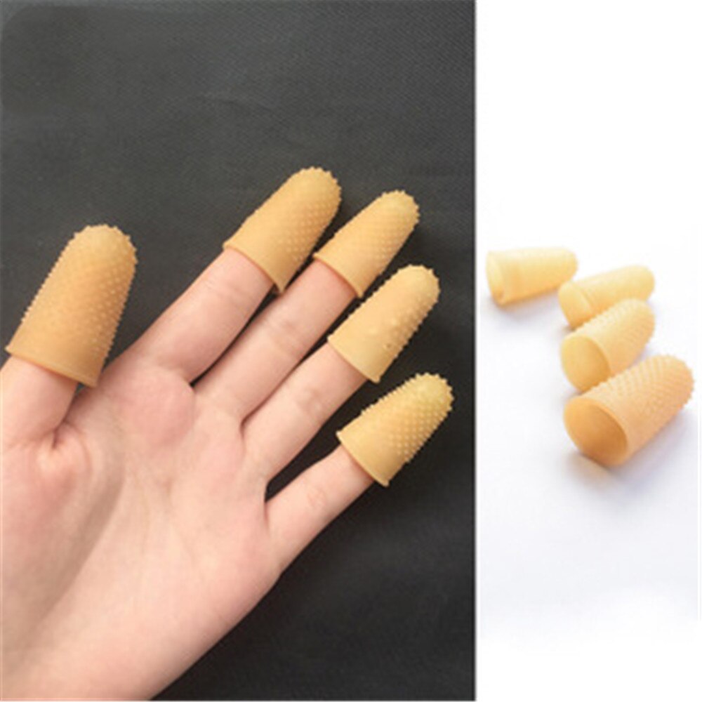 5 stk tælle kegle gummi fingerbøl beskytter sy quilter fingerspids håndværk håndarbejde sy tilbehør