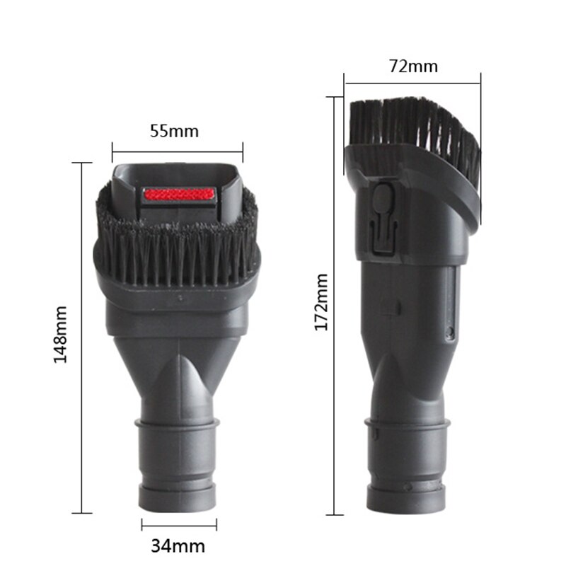 6-In-1 Accessoire Voor Proscenic I9 Nozzle Combinatie Tool Haren Kit Stofzuiger Vervanging Accessoire: Two in one B