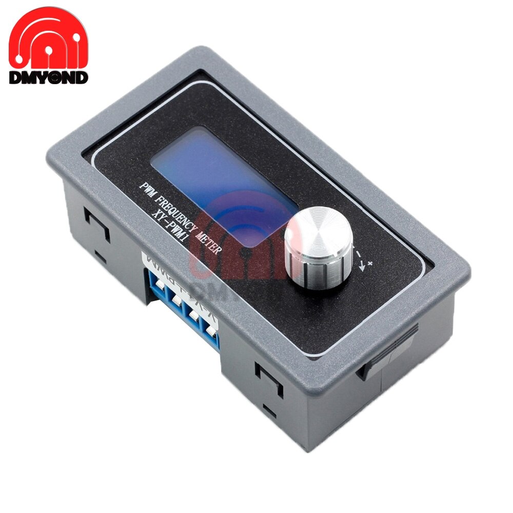 DC 3.3V-30V PWM Frequency Meter 1Hz-150KHz Frequency Counter Adjustable Pulse Signal Generator 5-30 MA Square Wave for DC Motor