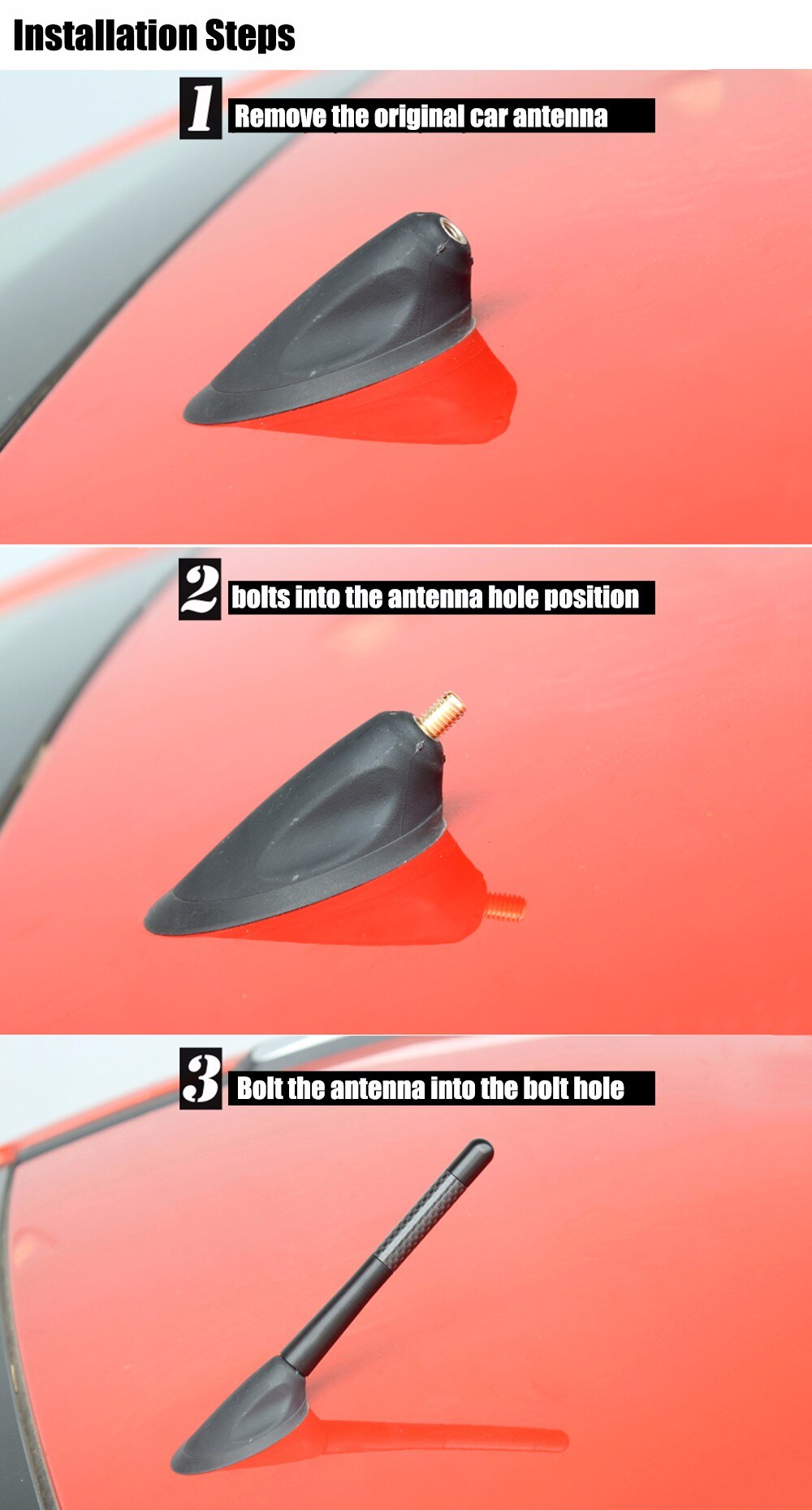 Auto auto auto autobon vezel korte radioantenne voor mercedes-benz glc 63 gla 45 gla  g650 e63 e- klasse  a170 w205 w201