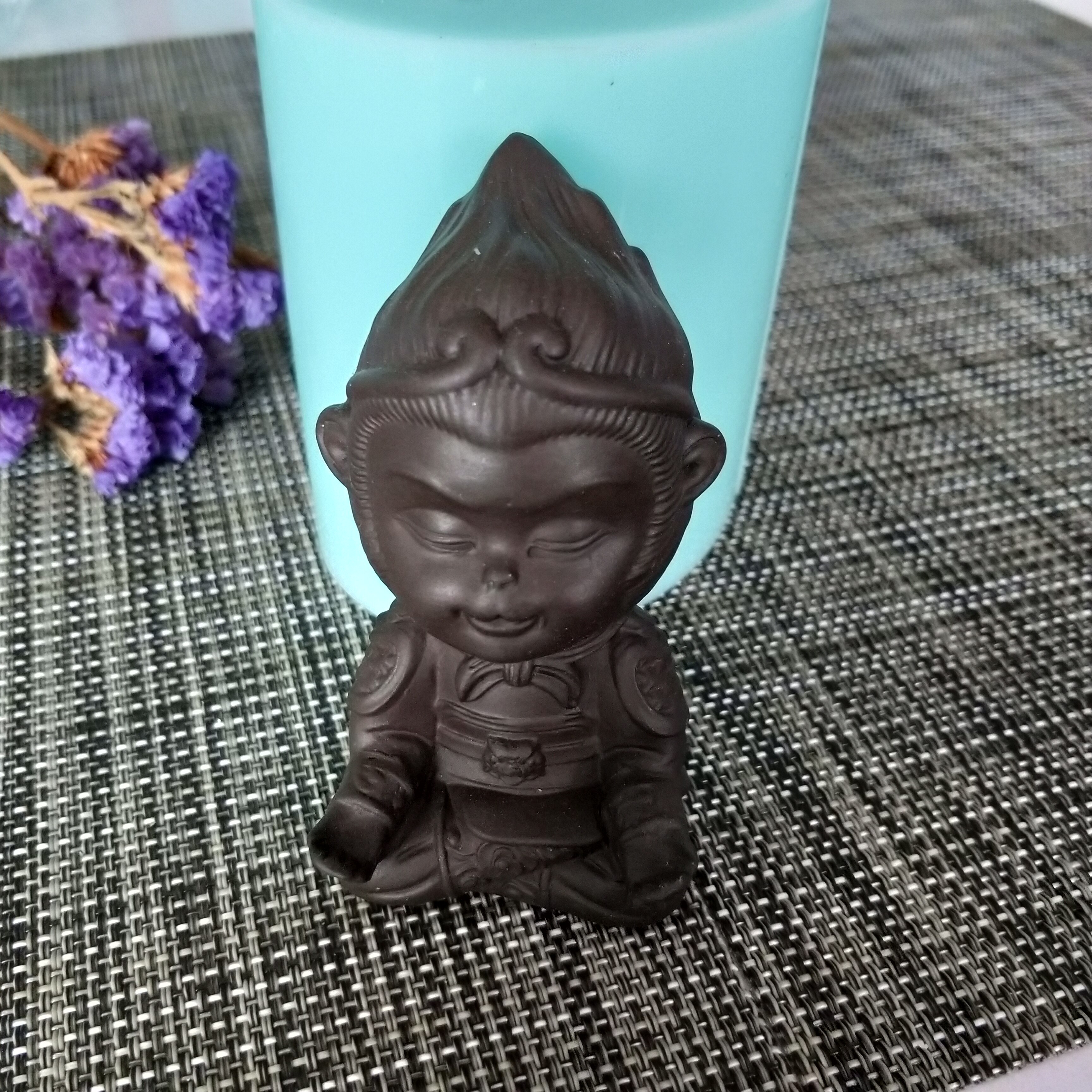 DW0142 Przy Siliconen Mal Zeep Mould Aap Boeddha Handgemaakte Zeep Maken Van Mallen Kaars Siliconen Mal Hars Klei Mold Milieuvriendelijke