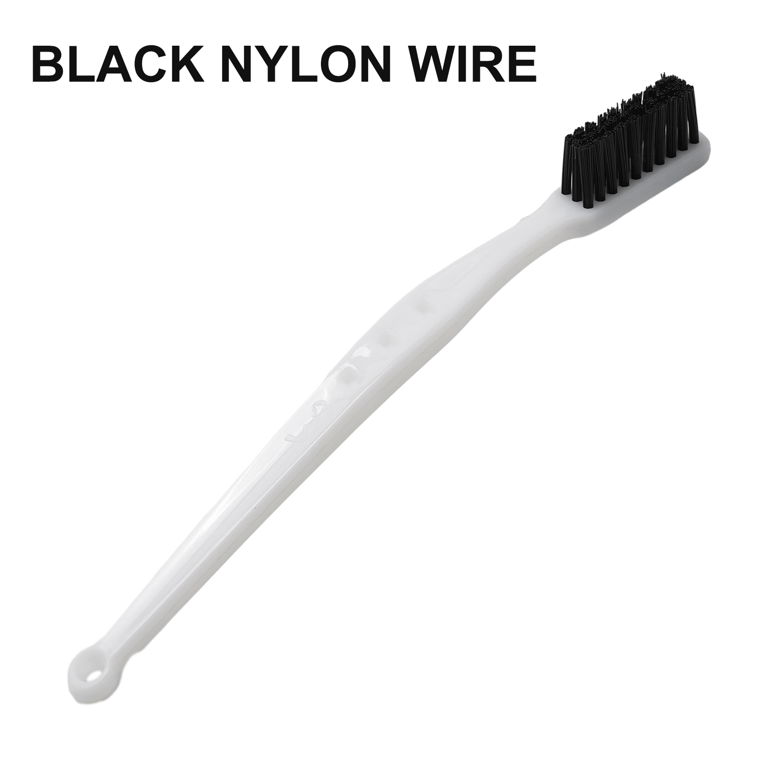 Escova de dentes industrial mini cobre aço náilon fio escova de fio de aço inoxidável sujeira dura limpeza escova de dentes ﻿: Bege