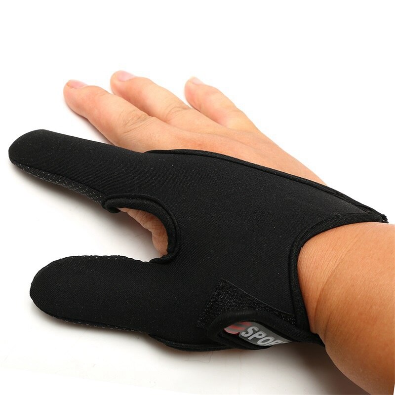 1Pcs 2 Vingers Vissen Handschoenen Outdoor Ademend Anti-Slip Duim Wijsvinger Handschoenen Vissen Finger Protector Tool Accessoires
