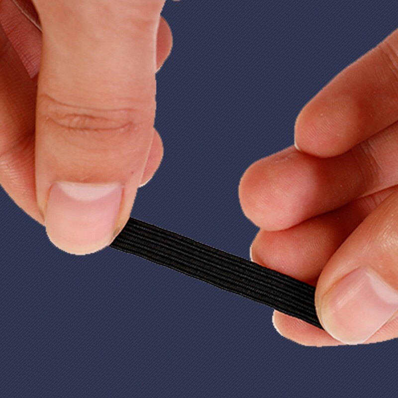 3mm Braided Elastic Cord Heavy Stretch String Band Rope 200 Yard Sewing Spool for Jewellery Making LXH