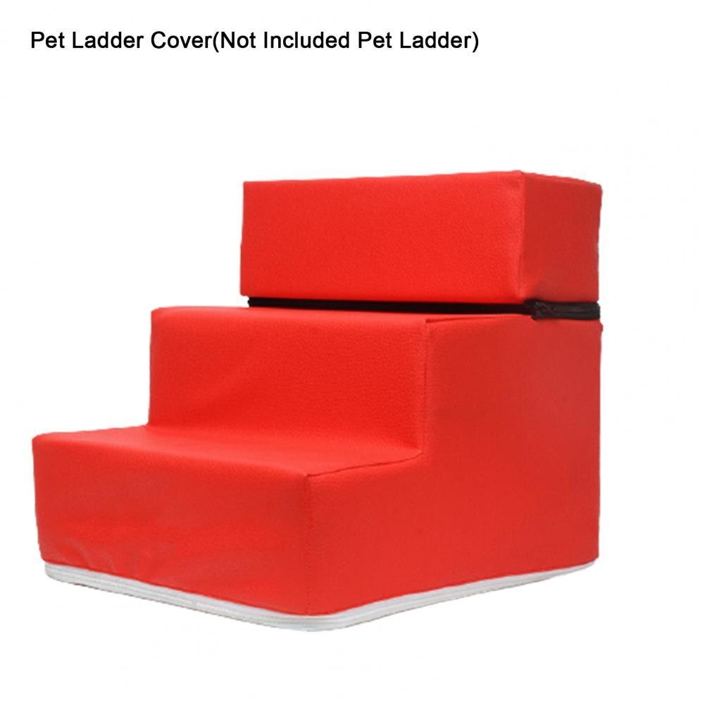 Useful Replacement Bright Color Washable Climbing Ladder Case for Small Animal Pet Ladder Cover Pet Steps Case: Red 2