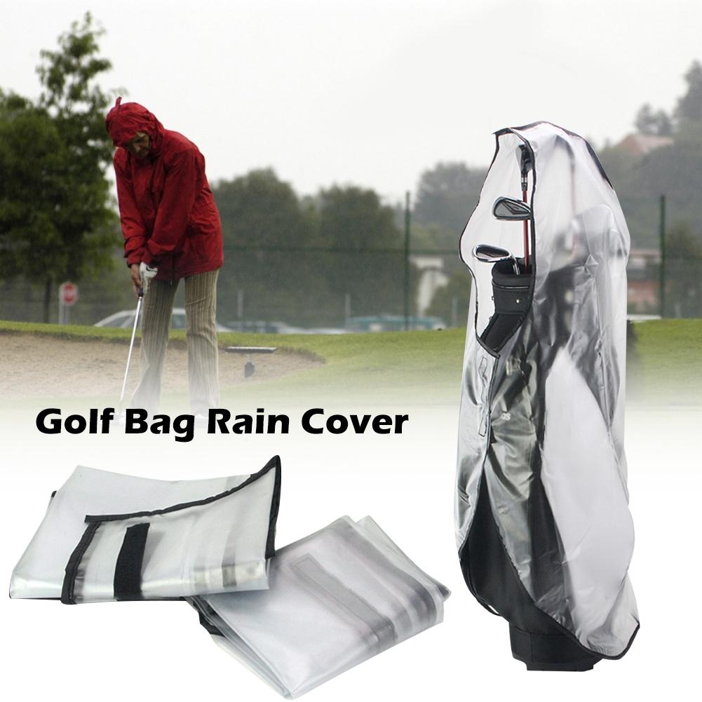 Windproof Rain Cover Portable Golf Bag Protection Rain Cover for Men Women