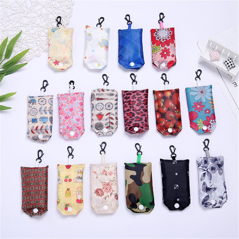 1 pc Draagbare opvouwbare boodschappentas Grote nylon zakken Dikke opvouwbare Waterdicht ripstop Schoudertas Handtas