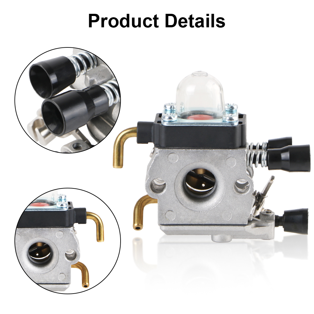 Carburador de alto desempenho para filtro de ar de óleo de motor de 2 tempos para Stihl FS55 FS55R FS55RC KM55 HL45KM55R FS38 acessório
