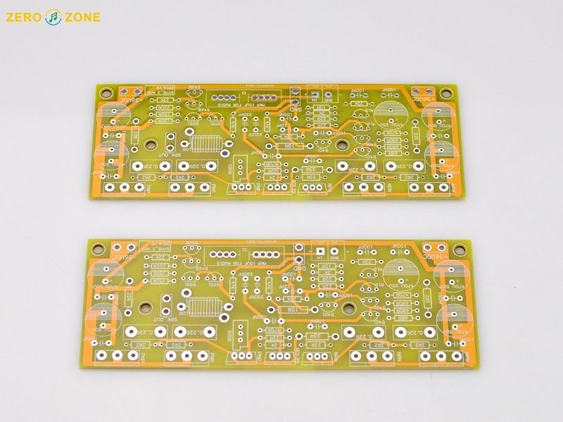 ZEROZONE pair Classic Symasym 5-3 Discrete Power amplifier bare PCB -- L10-49