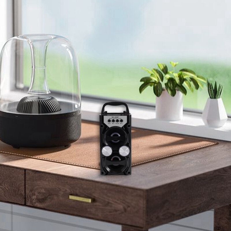 Drahtlose Tragbare Ms-209Bt Bluetooth Lautsprecher FM Radio Outdoor Lautsprecher o High Power Musik Lautsprecher