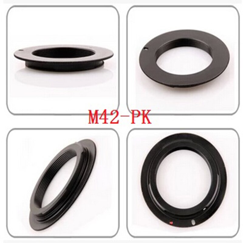 M42-PK Mount m42 Lens PK Adapter Ring Voor Pentax CAMERA K-X K-7 K20D k10 K-5 K-M K-3 K-50 K-5 II K-30 K-01 K-r k100 k200