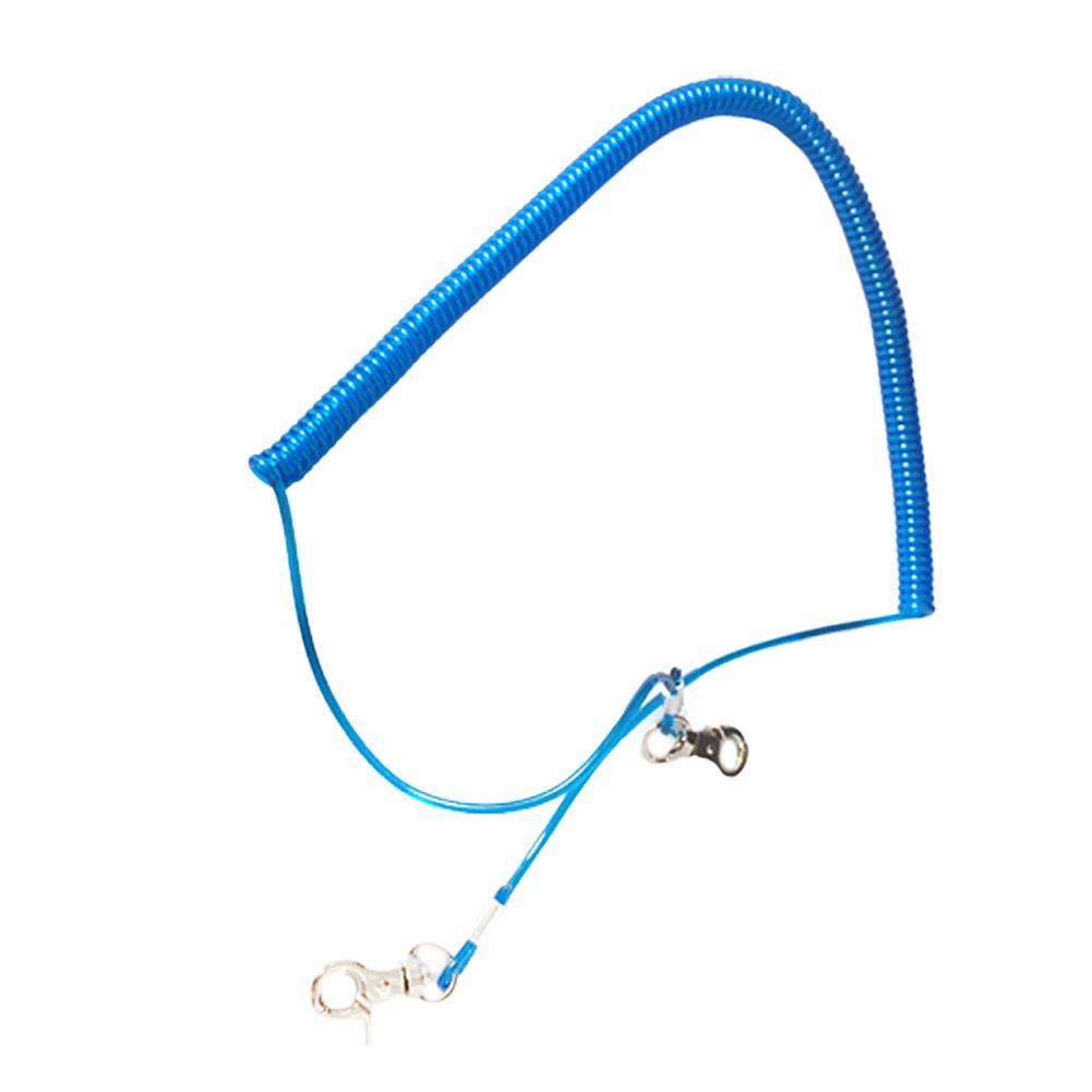 Laisse pour oiseau, accessoire d&#39;entraînement en vol, ultra-légère et Flexible, sangle en corde pour perroquets, perruches, fournitures pour oiseaux, 2m 5m 10m: 2m Blue