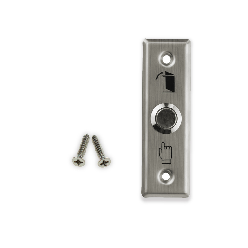 Exit Button Release Push Switch with Blue LED Light for Access Control System for Home Security Protection