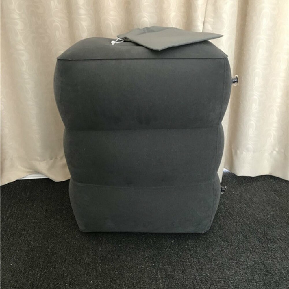 Car Pillow Inflatable Travel Sleeping Inflatable aircraft foot pad foot travel supplies leg train sleeping Aircraft Pillow