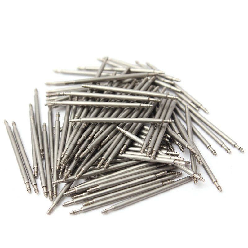 100 stks 20mm Rvs Horloge voor Band Spring Bars Met Strap Link Pins Remover Uitstekende