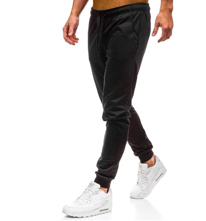 BURUTEKIN MAN SWEATPANTS (ERKEK ESOFMAN ALTI)MODEL1: L / Black