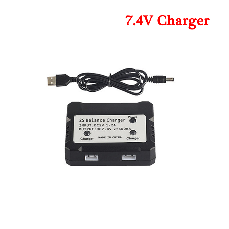 Cargador de batería Lipo de 7,4 V/7,6 v 11,1 v/11,4 v, cable de línea paralela, USB 2S 3S, B3: Morado