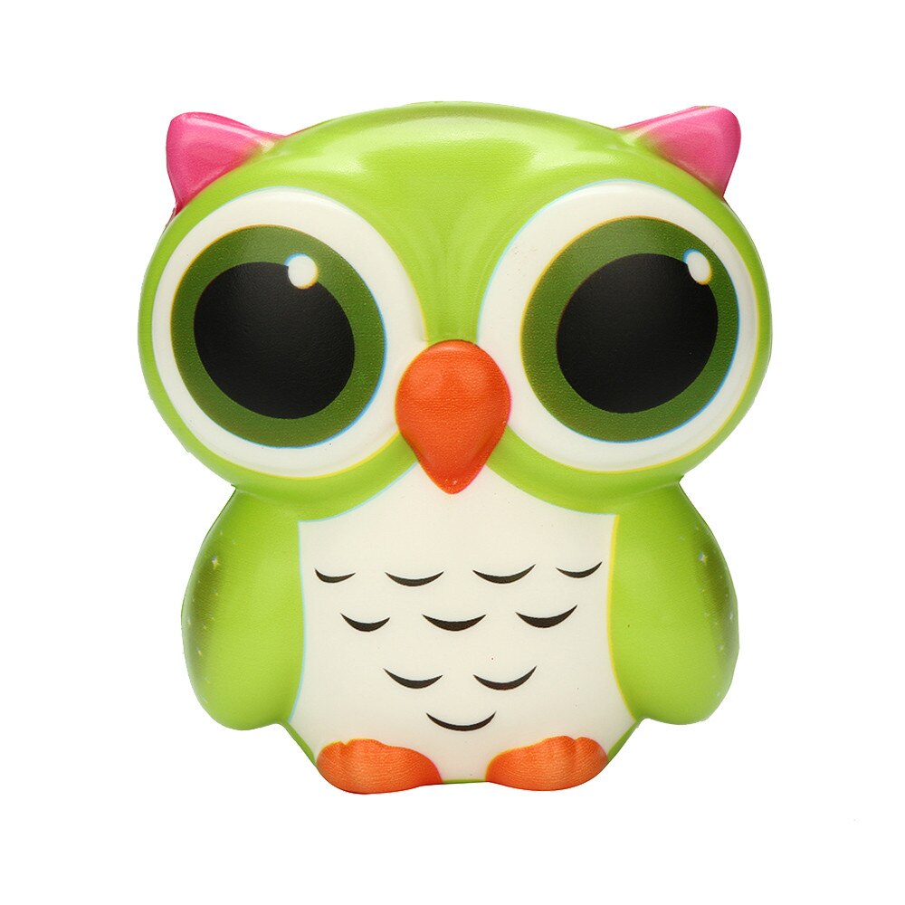 1 PC Schattige Uil Squishy Langzaam Stijgende Cartoon Squishy Speelgoed Anti Stress Squeeze Speelgoed Kip Grappige Relief Speelgoed-15