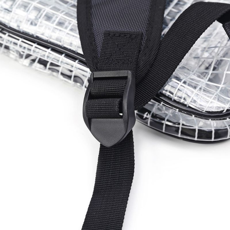 Unisex Anti-statica Chiaro Zaino Da Viaggio Borse A Spalla PVC ZAINO Portatile Ingegnere Strumenti di Lavoro