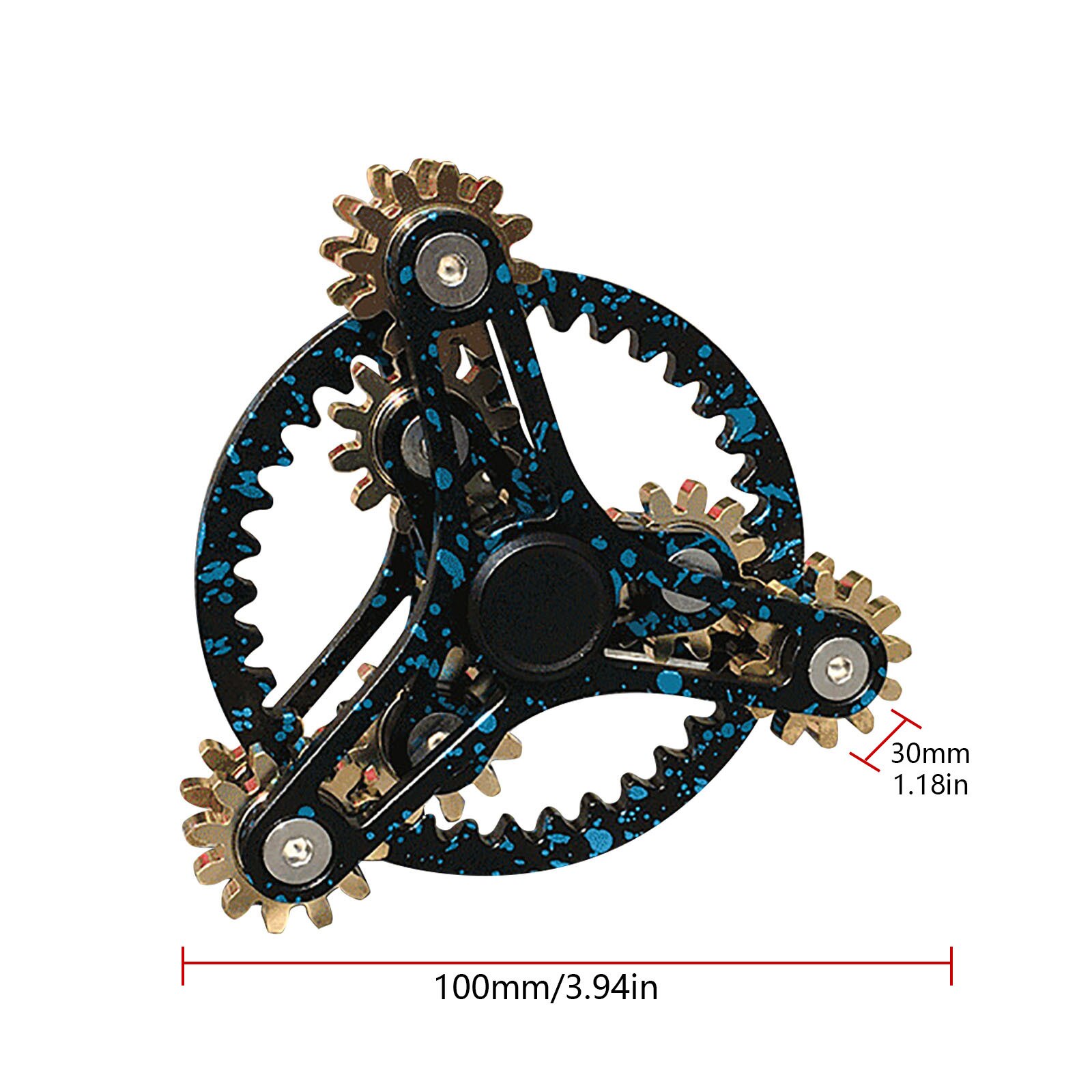Metal Turntable Gears Fidget Spinner Turntable Bearing Rotating Fingertip Top Decompression Toy Antiestres детские игрушки