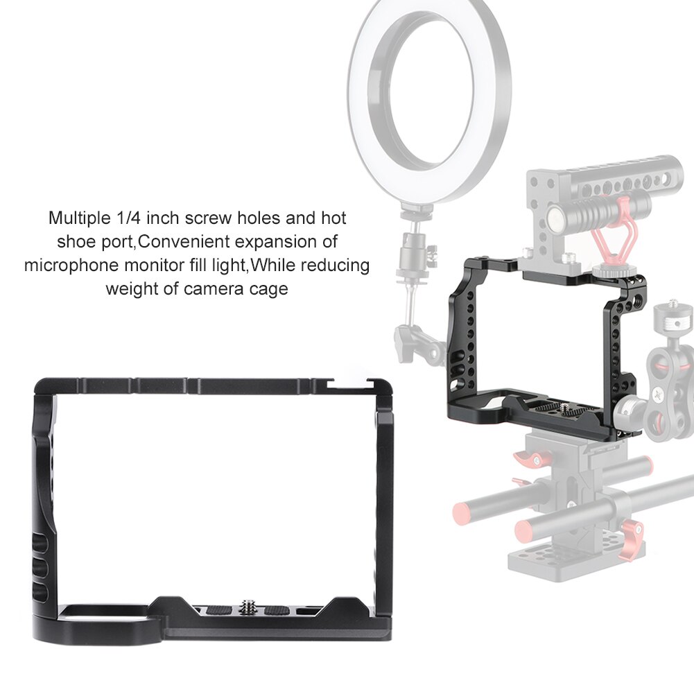 Kamera takielunek profesjonalny zatrzymać aluminium CNC lustrzanka nagrywanie wideo robić aparatów Sony A7M4 profesjonalna lustrzanka