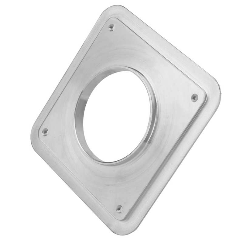 Stainless Steel RV Caravan Drain Valve Flange Adapter for 75mm Dia Drain Valve Fittings Caravan RV Accessories