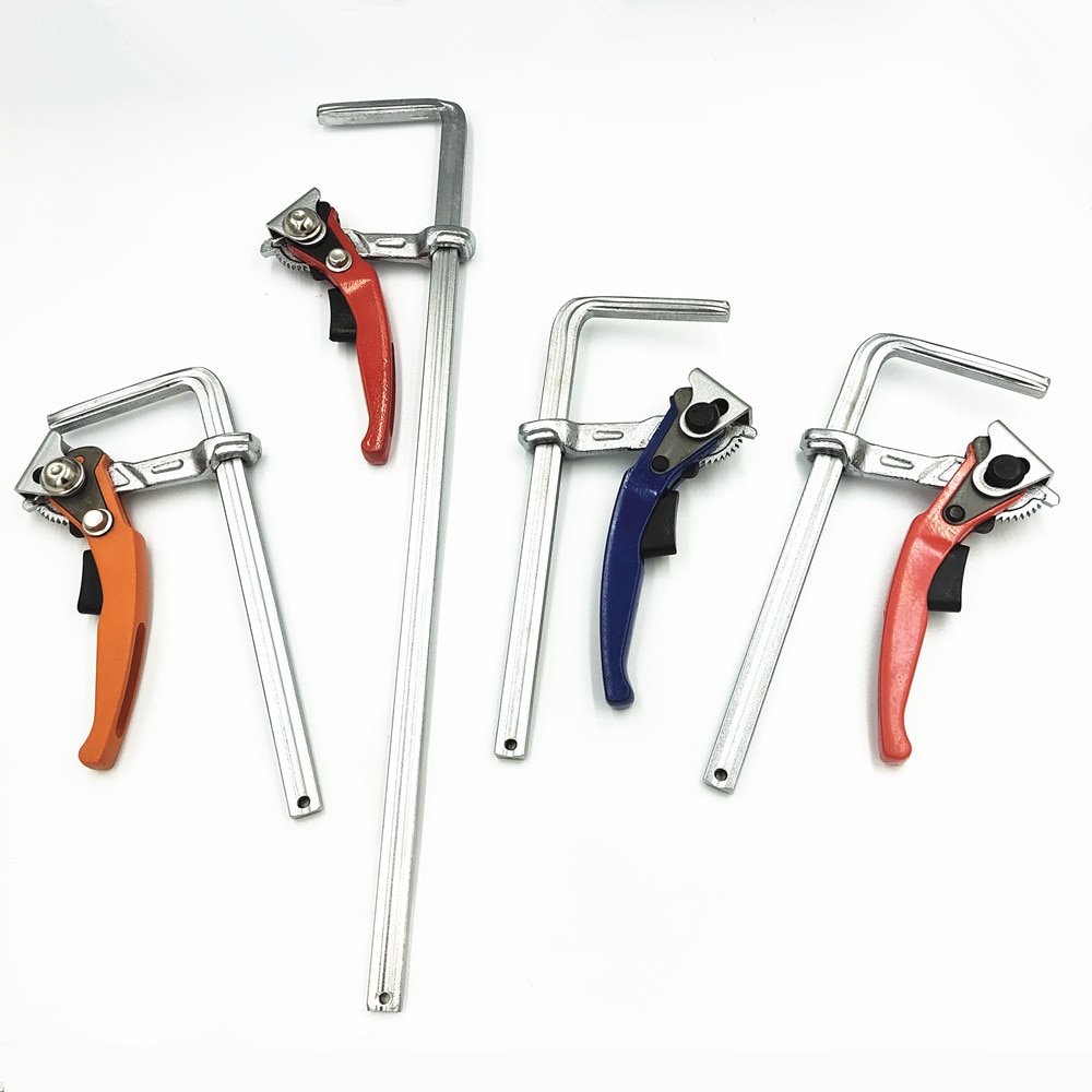 MFT Clamp Carpenter Workbench F Clamp Heavy Duty Adjustable Fast Clamping Guide Rail System Woodworking DIY Hand Tool
