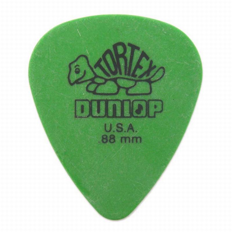 Dunlop-púas de guitarra eléctrica, accesorios de 6 tipos de espesor, 10 piezas: Borgoña