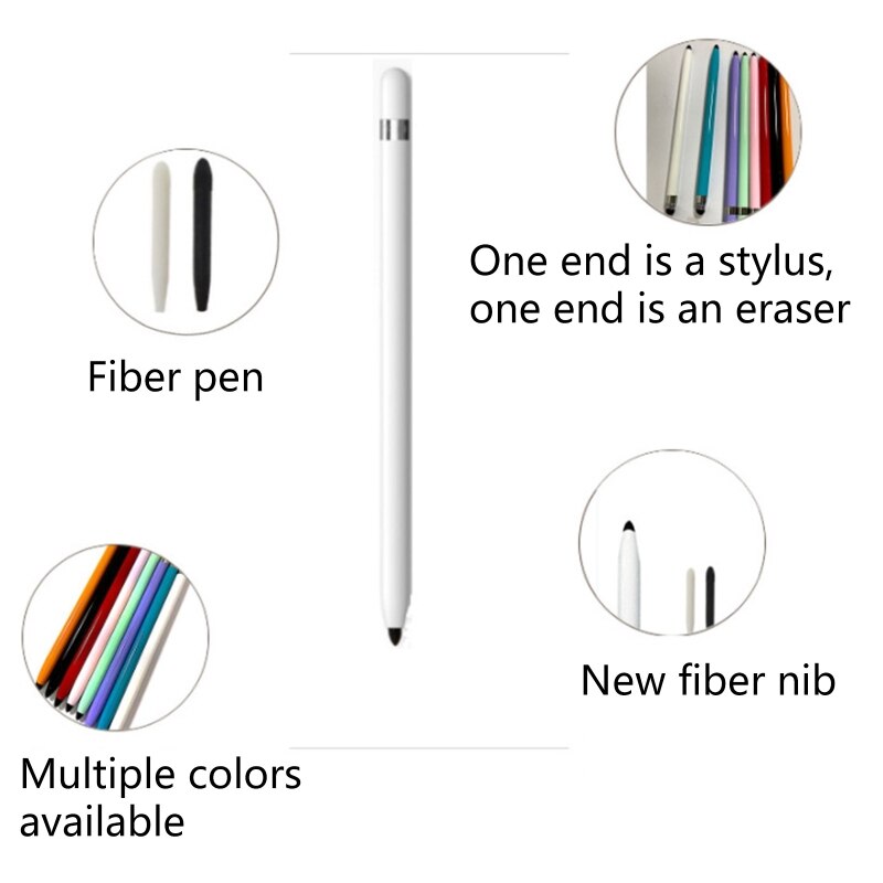 K3NB Universal Active Stylus Pen Capacitive Sensitive Touch Screen Writing Pencil Replacements for Pads Smart Phones