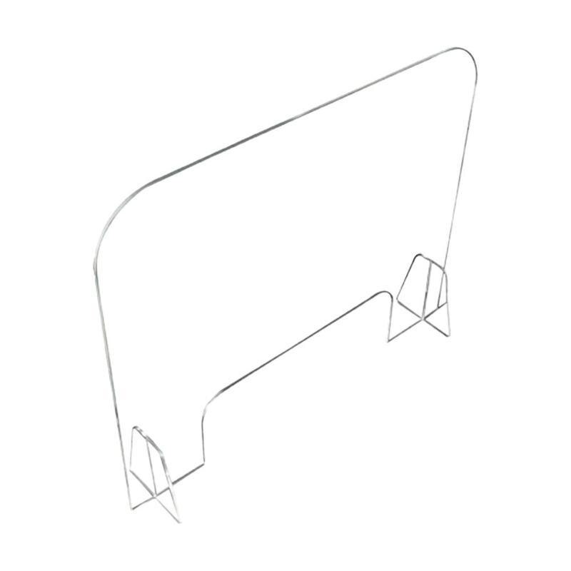 Clear Isolation Protection Board For Perfection Reception Side Counter Sneeze Sprayed Guard Shield Acrylic Uv Cut Screen: 40x40cm