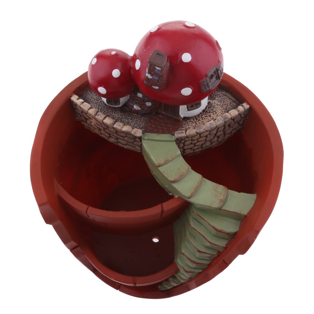 Plants DIY Container Pot Fairy Garden Flower Plants Decor