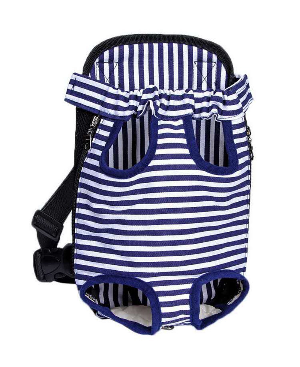 Dog Cat Pets Backpack Hands-Free Pet Travel Bag Double Shoulder Mesh Breathable Pet Dog Carrier Backpack Pet Accessories: S / Light Grey