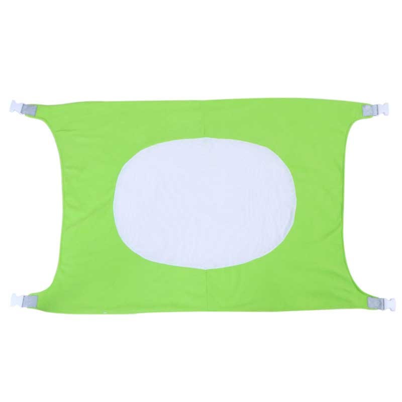 Draagbare pasgeboren hangmat voor babybedje babyhangmat reisbed afneembare elastische hangmatten met verstelbaar net