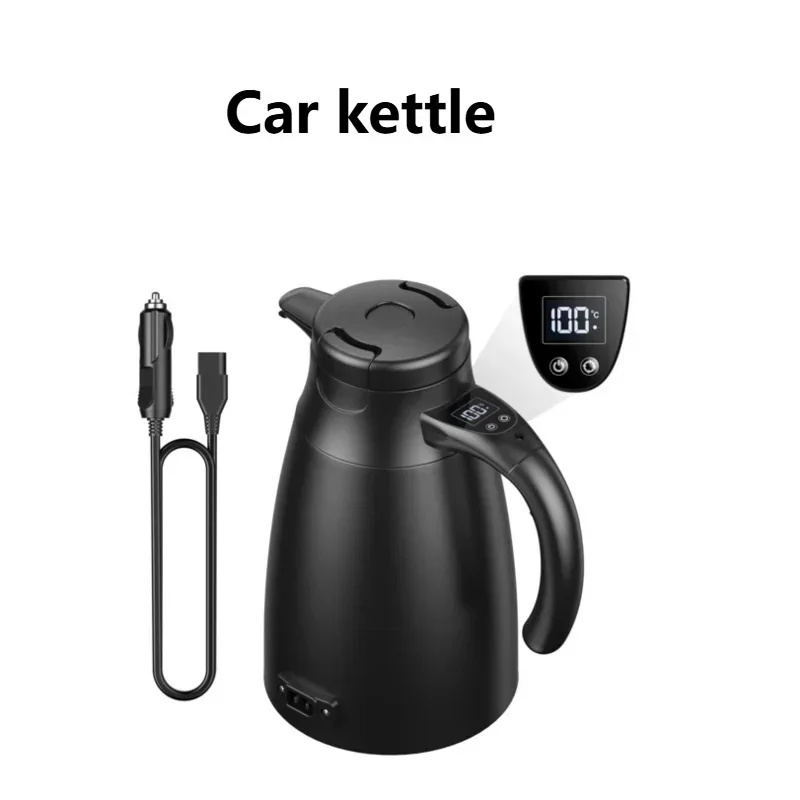 12 24v vannkoker til bil, vannkoker til bil med kopp og , 1.2l elektriske vannkokere, generelle bilforsyninger