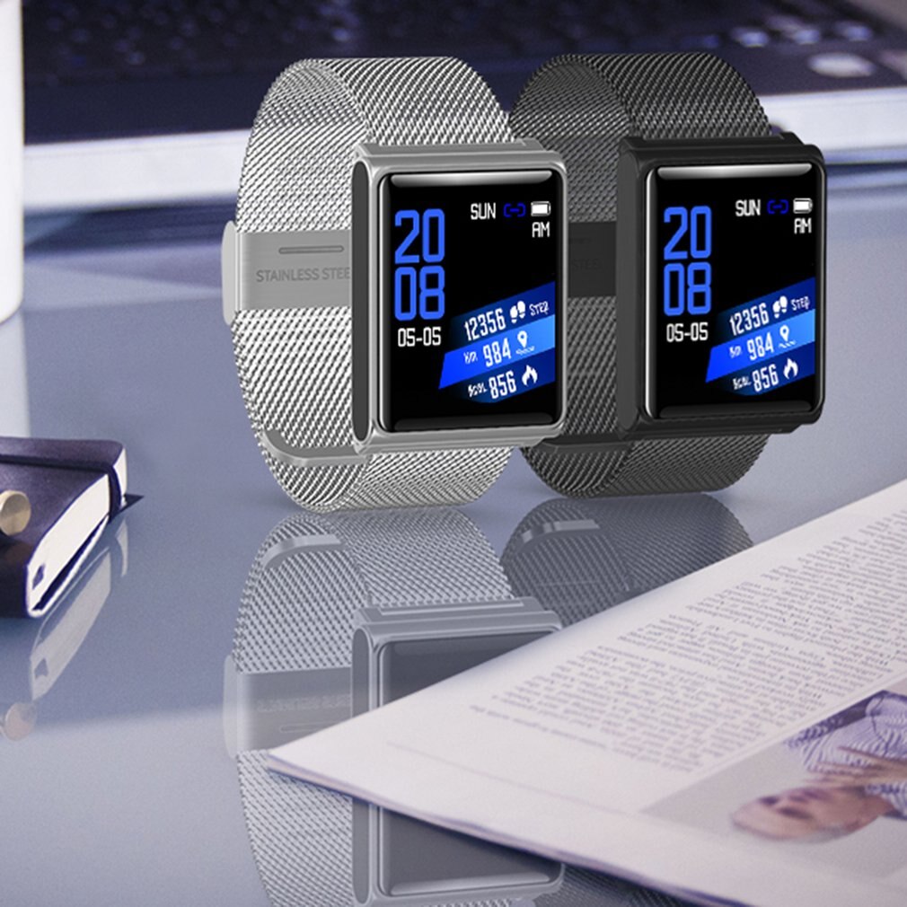 N98 Smart Armband Bluetooth IP67 Waterdicht Polsbandje Hartslagmeter Bloeddruk Smart Horloges Voor Mannen Vrouwen