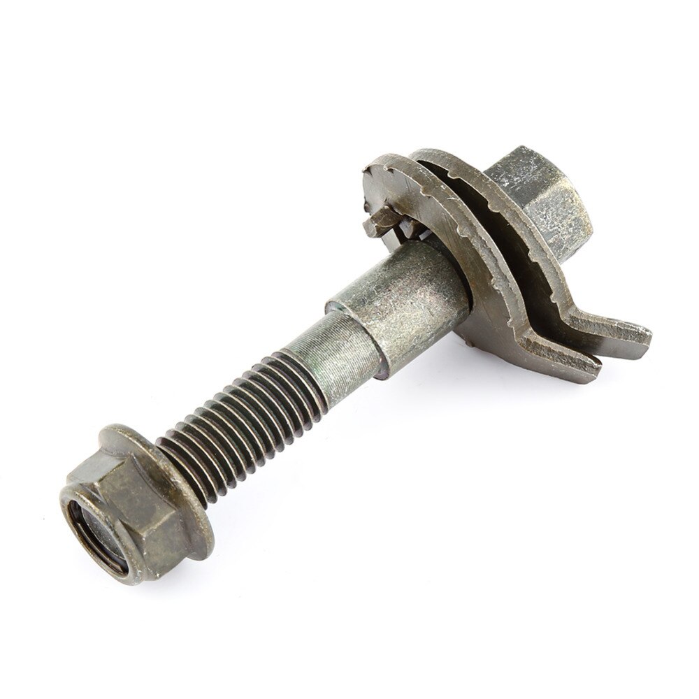 4pcs Camber Kit Cam Bolt 14mm Vehicles Steel Four Wheel Alignment Adjustable Camber Kit Cam Bolt