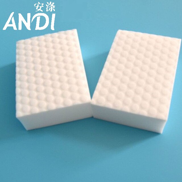 ANDI 100 stks/partij Dubbele Gecomprimeerd spons Magische Spons Gum nano Melamine Cleaner voor Keuken Schoonmaken 10x6x2cm