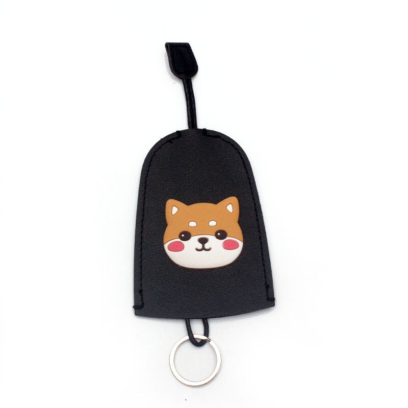 Moda śliczne Corgi Dog Pull typ futerał na klucze PU skórzany portfel na klucze gospodyni uchwyt na kluczyk samochodowy Case nowy skórzany brelok etui: 6