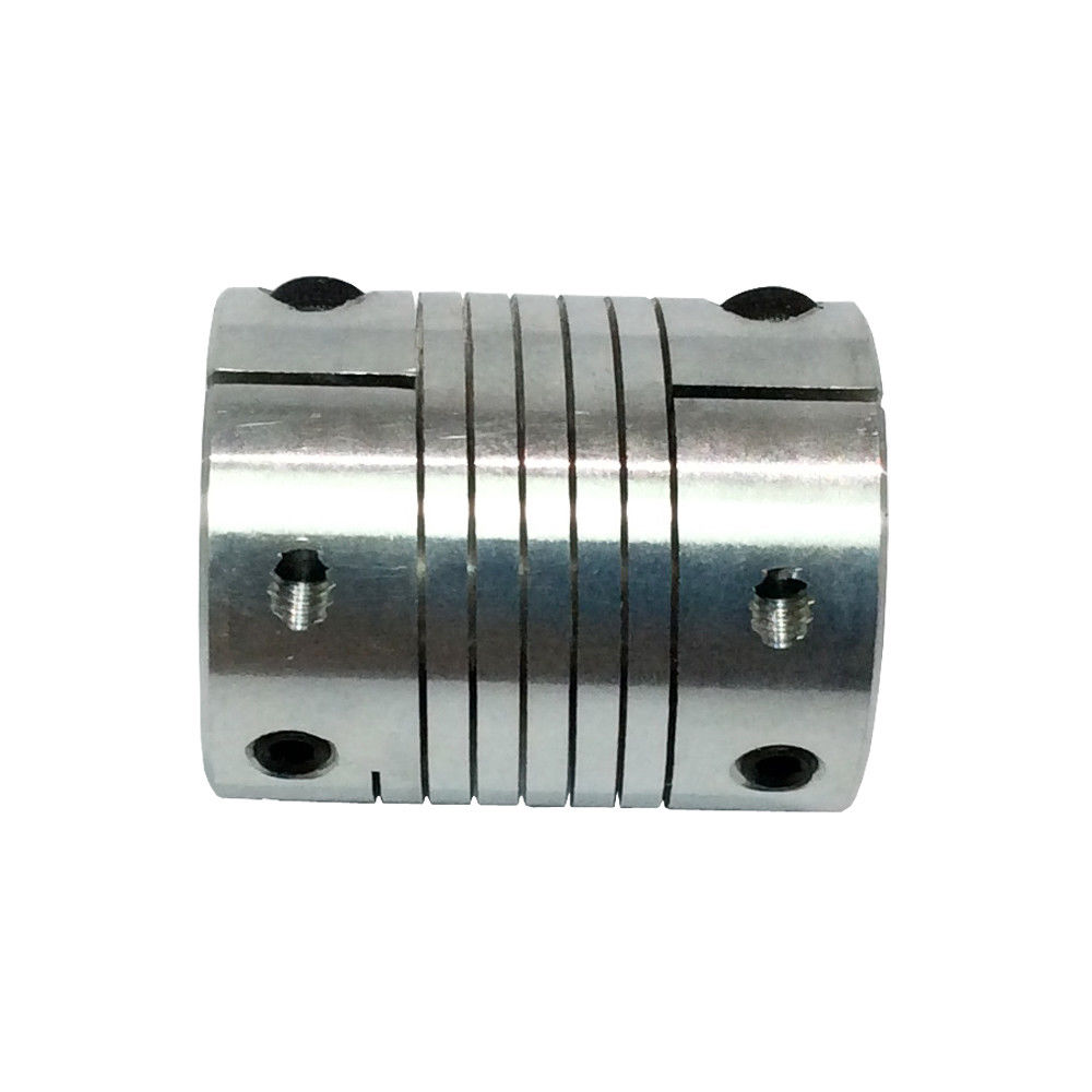 Coupleur Flexible d'arbre CNC, pour moteurs, en alliage d'aluminium, diamètre 25MM/30MM, connecteur de moteur