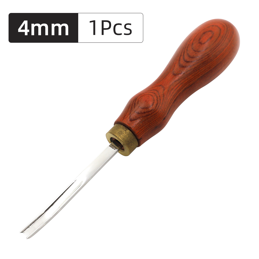 Leather Edge Bevelers Leather Craft Edge Tool, French Edge Skiver, DIY Tanned Leather Trimmer, Chamfering Trimmer, Sealing Tool: VIOLET/紫罗兰