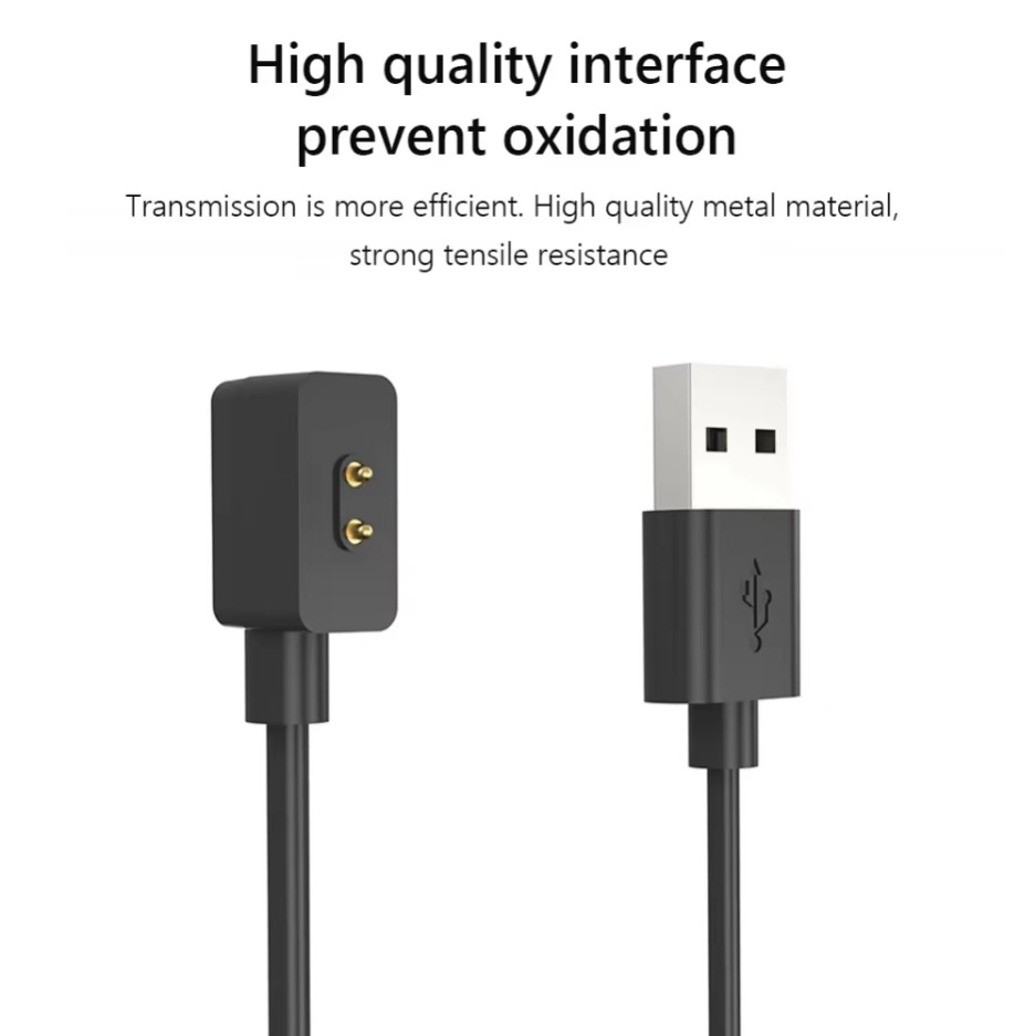 USB Charger Cable For Xiaomi Band 8 Active Mi Band 8 Pro Magnetic Charging Cradle Adapter For Redmi Watch 3 Active Charger Dock