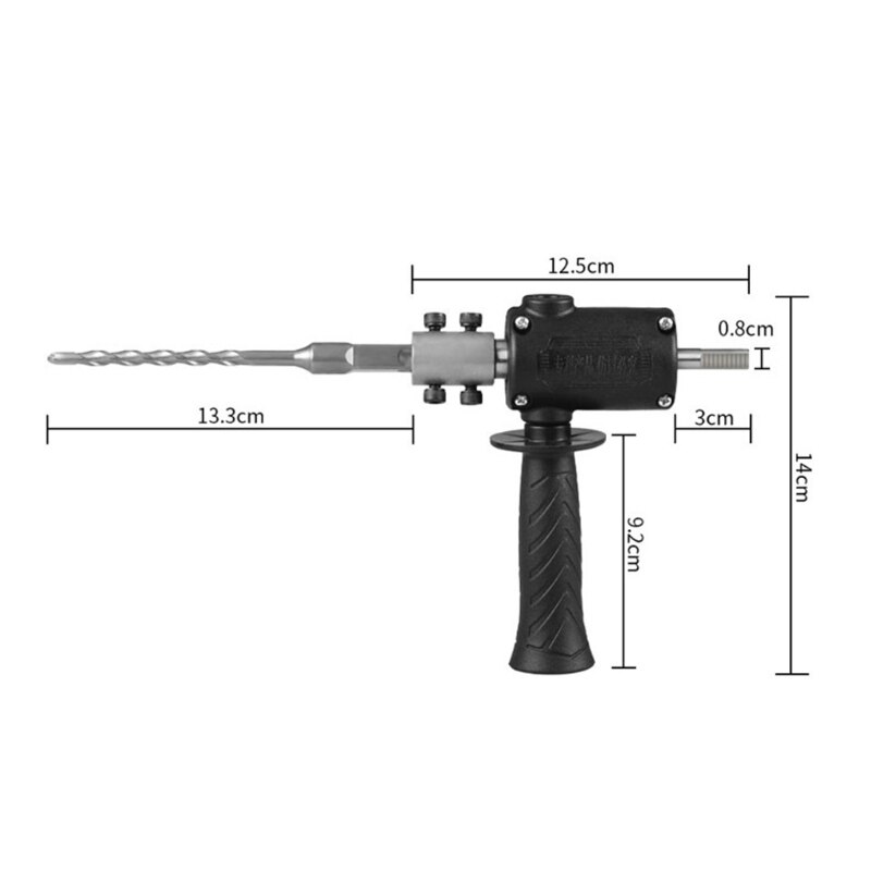Electric Hammer Drill Small Drill Machine for Jewelry Polishing Small Crafts Hand Electric Drill Conversion Electric