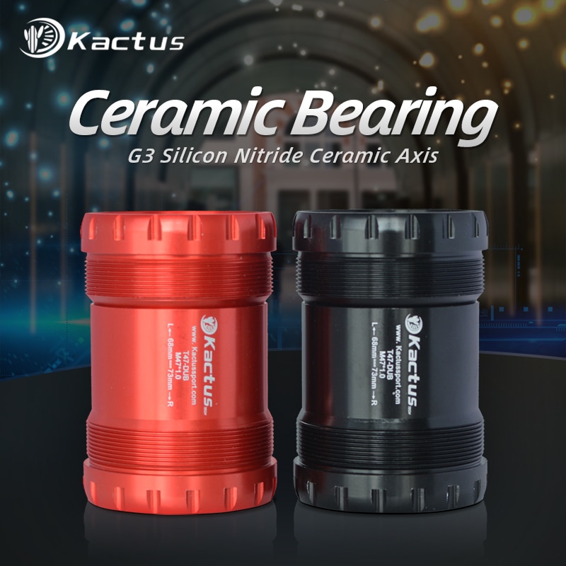 T47-DUB(68mm) Bottom Bracket 28.99mm Axis Bicycle Shell Width 68 73mm Ceramic Bearing for SRAM DUB Bike CranksThread M47x1