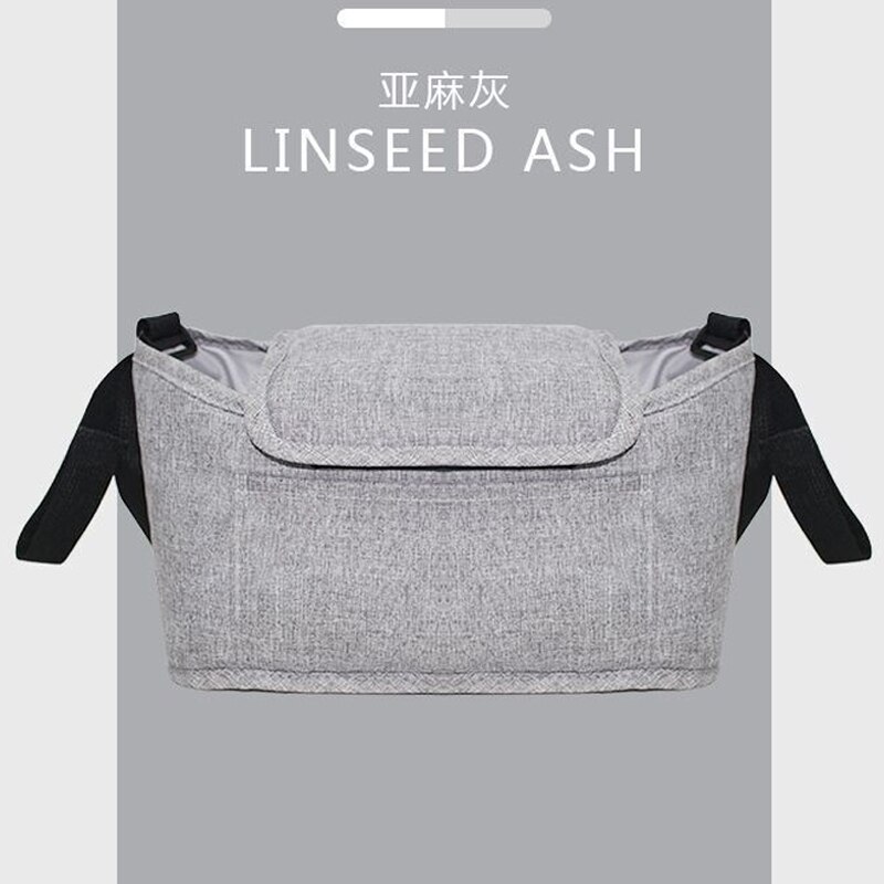 Wandelwagen Zak Kinderwagen Wandelwagen Organizer Kinderwagen Accessoires Kinderwagen Bekerhouder Cover Baby Buggy Winter Baby Accessoires: Gray